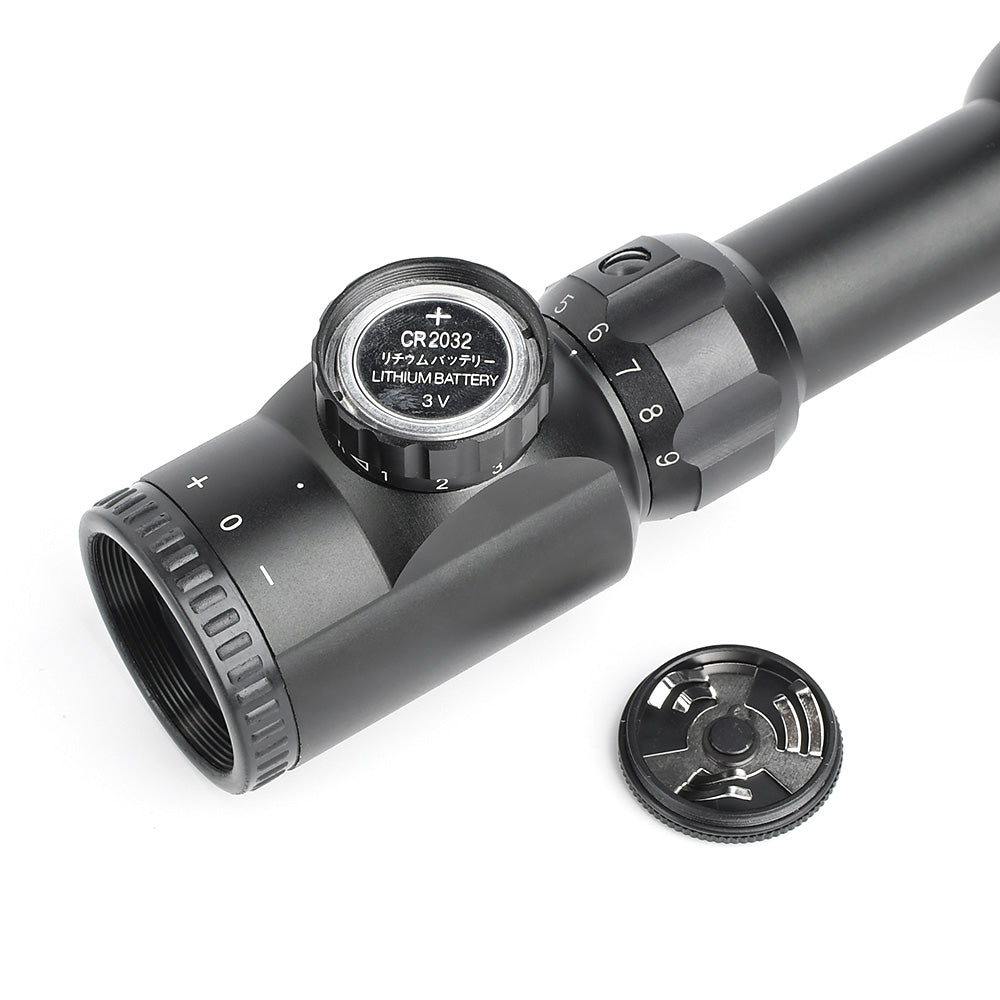 Aim-O 3-9x50 AOE-SF Red/Green Reticle - BLK