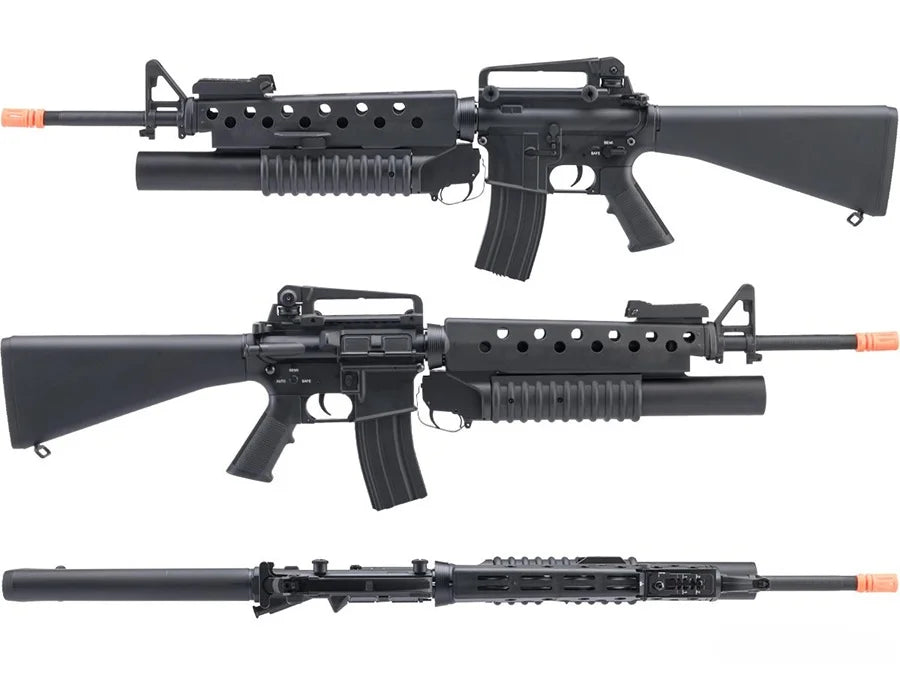 E&C M16A4 w/ M203 Grenade Launcher - AEG