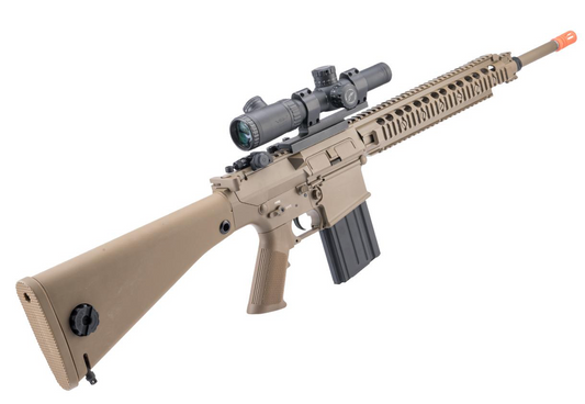 E&C MK110 K2 Precision & Designated Marksman (DMR) AEG - Dark Earth