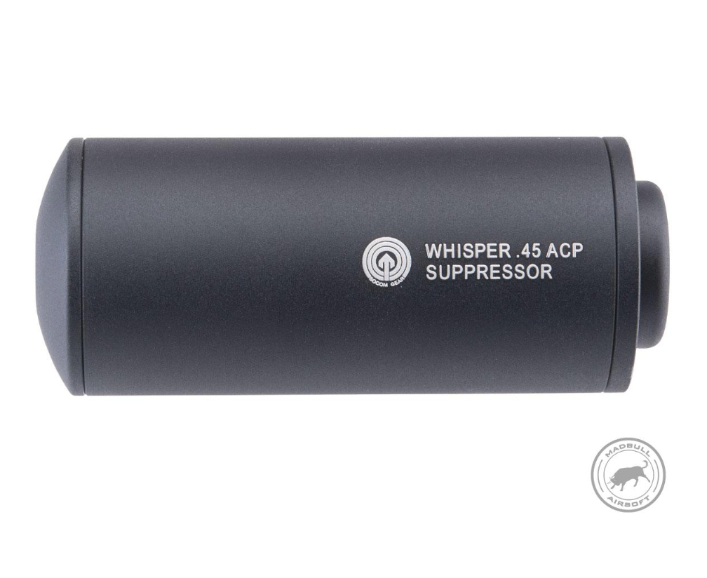 Madbull 14mm Negative "Whisper" Mock Suppressor for GBB