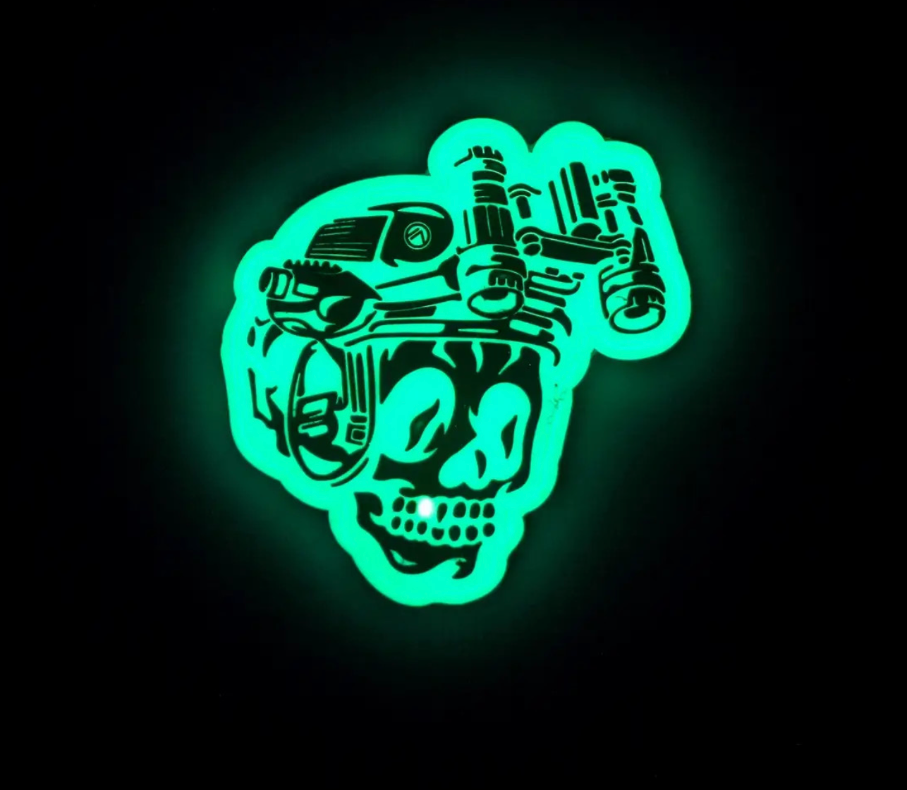 Projekt Monark CAVEIRA GITD PVC Patch