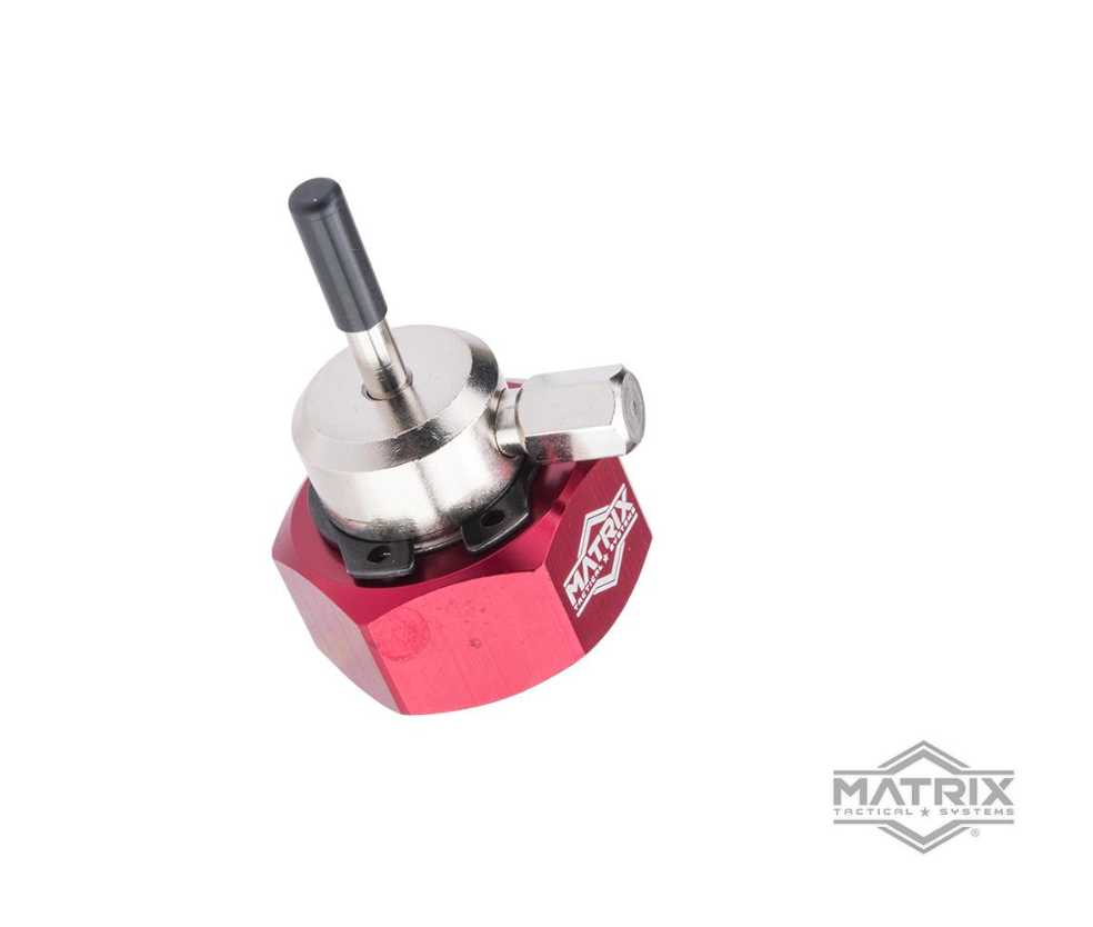 Matrix CNC Aluminum Propane Adapter w/Integrated Silicone Port