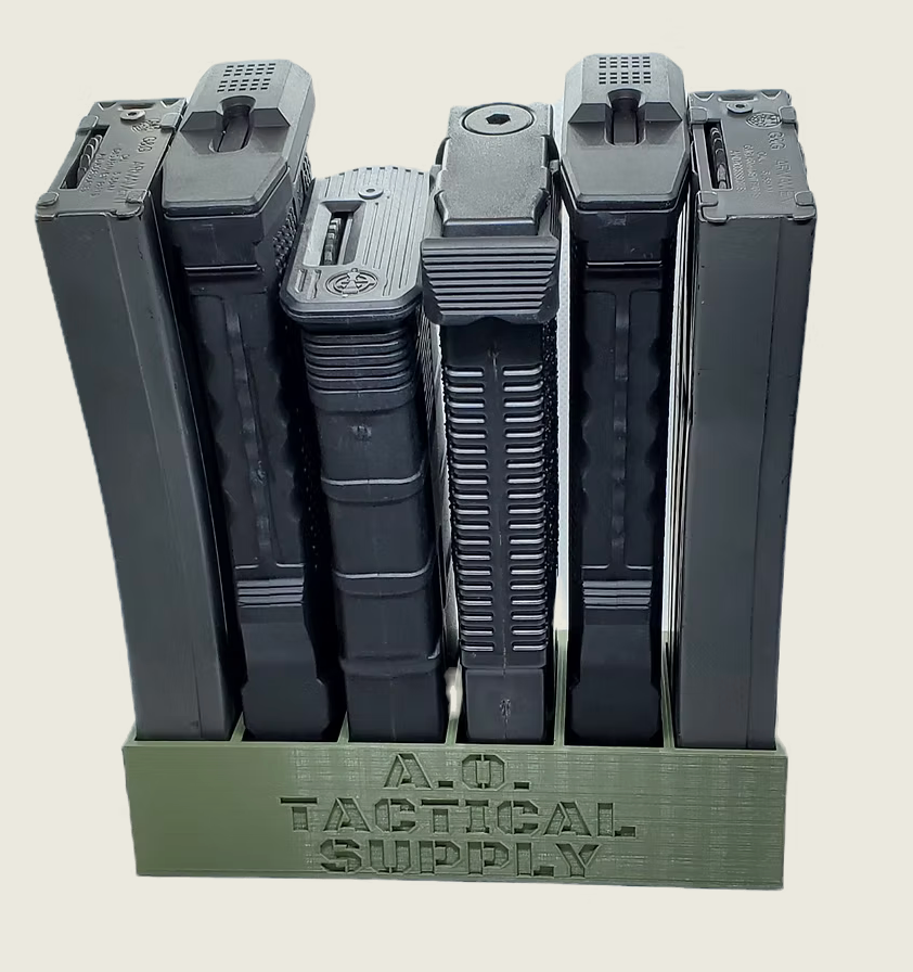 Display Stand - M4 Magazine Holder (x6) - AO