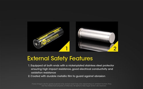 Nitecore 18650 2600mAh USB-C Battery NL1826R