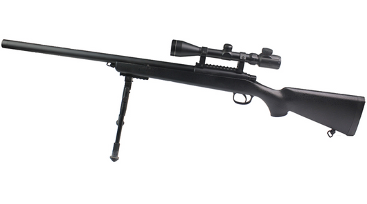 Double Bell VSR-10 Bolt Action Sniper Rifle w/Scope & Bipod