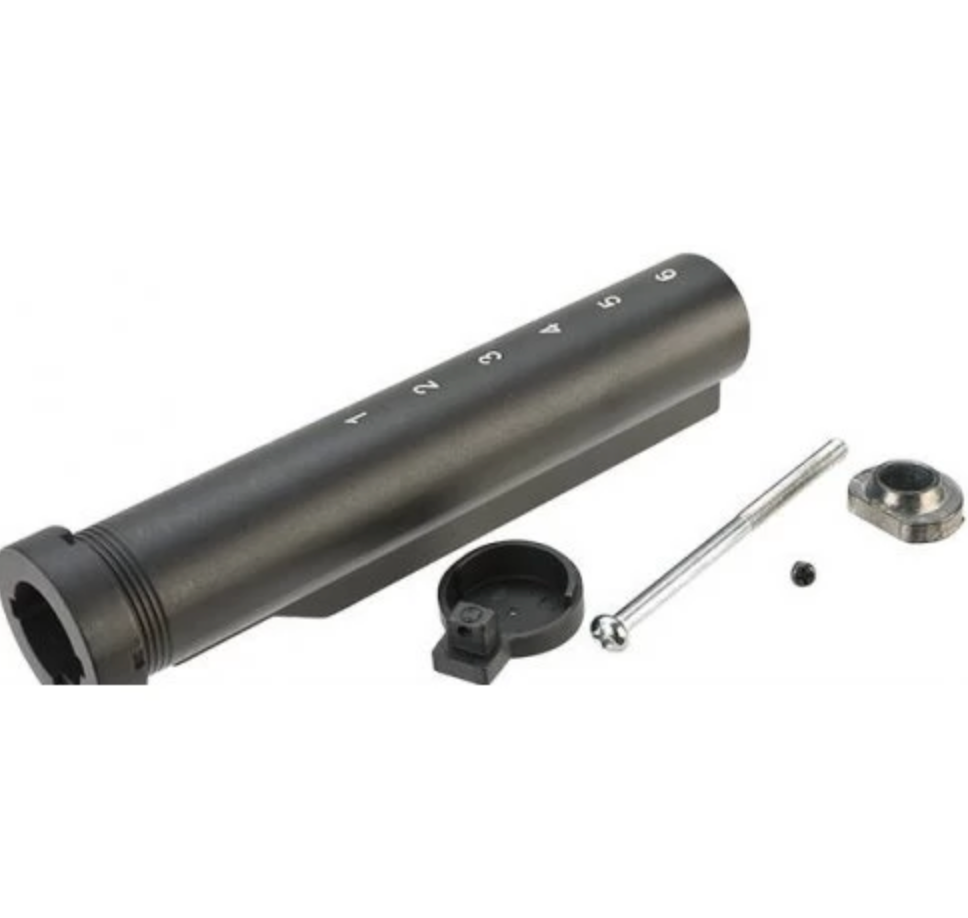 APS Metal Buffer Tube for M4 Retractable Stock (Color: Black)