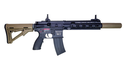 E&C 416 FRONTLINE MOD 3 AEG - BLK/FDE - (ETU VER.) - AEG