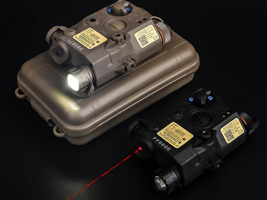 ACM - LA-5C PEQ15 Red/IR Laser/LED Weapon Light - DE