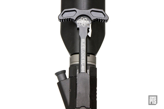 PTS Mega Arms AR-15 Slide Lock Charging Handle VFC GBBR/Systema PTW - BLK
