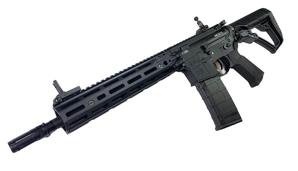 E&C MK18 RIS III SBR Airsoft Rifle AEG - Black