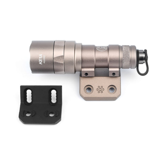 WADSN M-LOK & Keymod Mini Offset Flashlight Base for M300 & M600