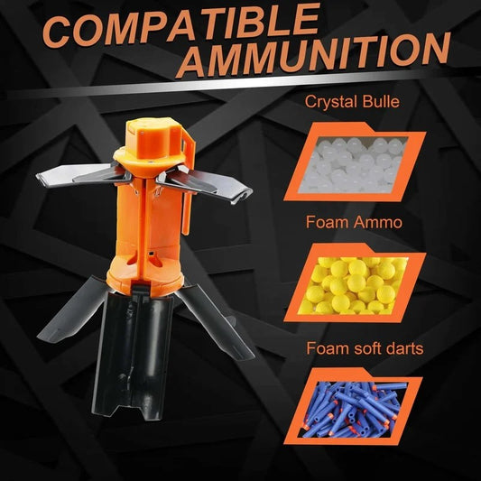 T238 Red Black Grenade Tactical Props