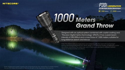 Nitecore i-Generation Flashlight - P30i
