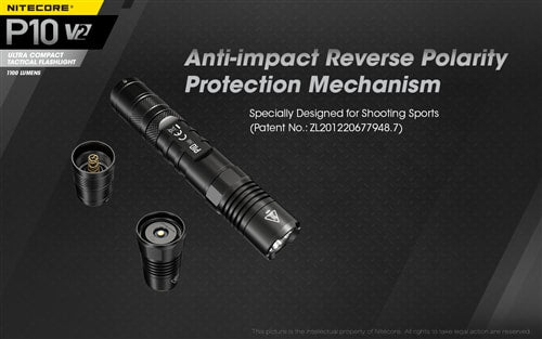 Nitecore P10 V2 Tactical LED Light
