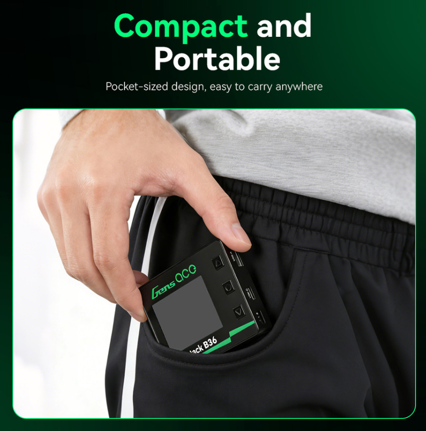 Gens Ace iCheck B36 Smart Battery Checker