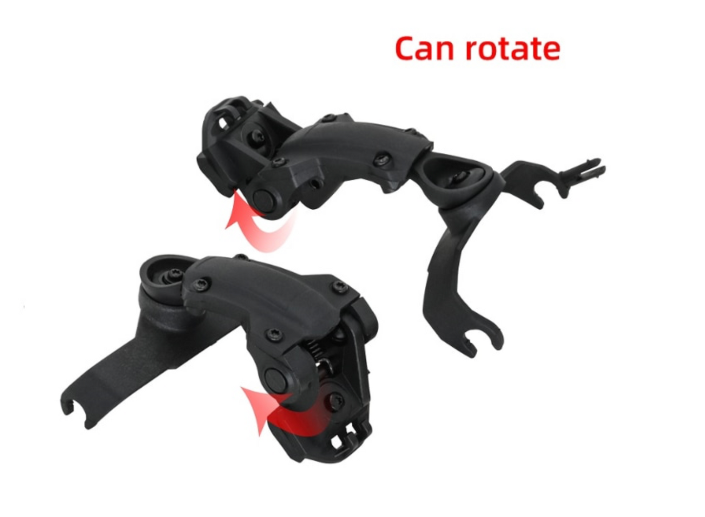 TAC-SKY Team Wendy Helmet Mount for Comtac - BLK