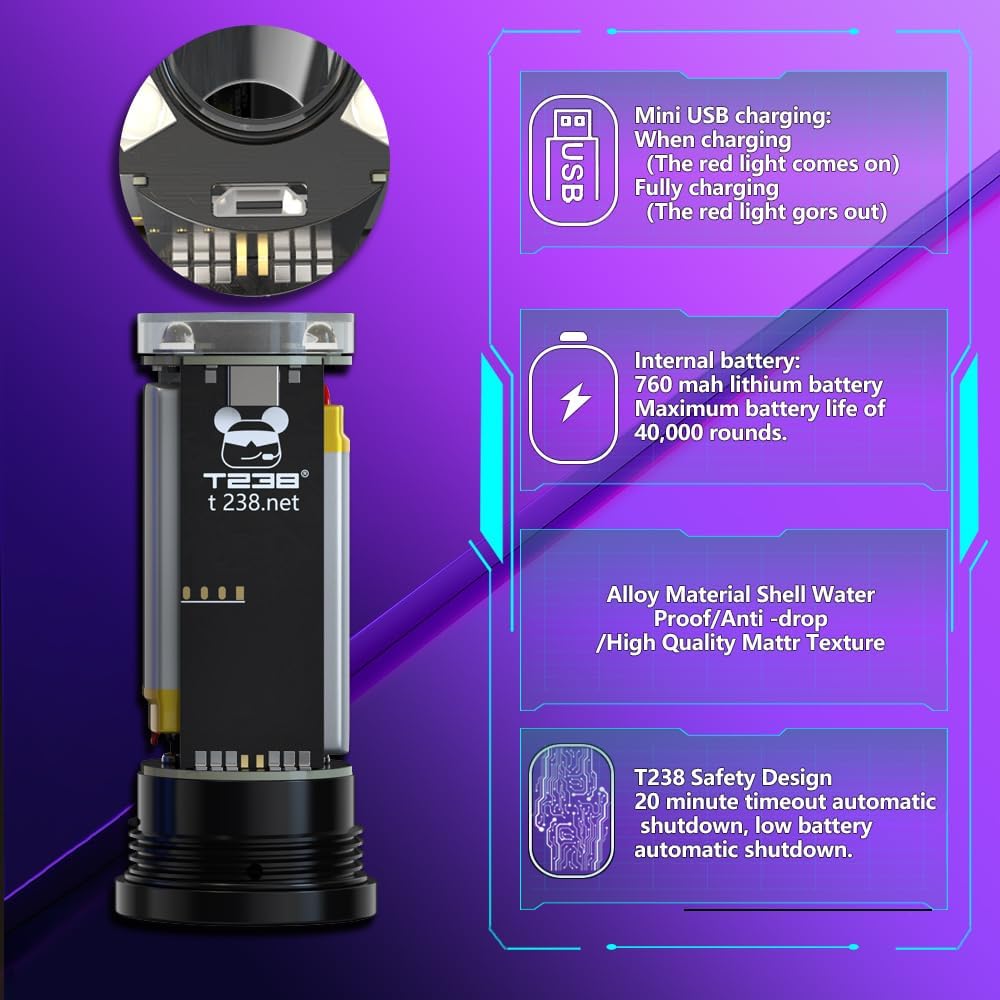 T238 Blue Can + RGB Tracer Unit - Short Type