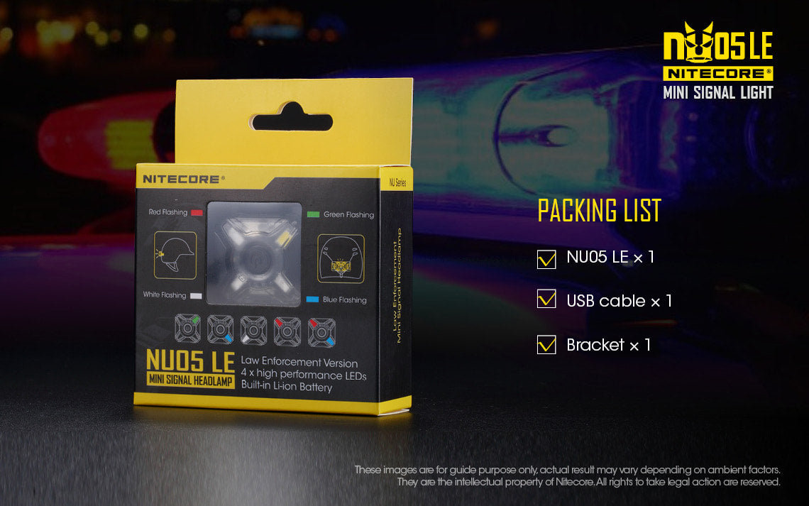 Nitecore Mini Signal Headlamp - NU05 LE