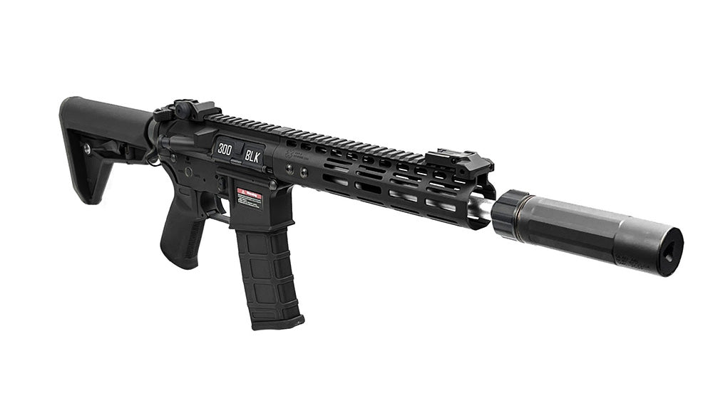 E&C Noveske Style Devgru N4 w/mock Supp. (ETU Ver., BK) - AEG