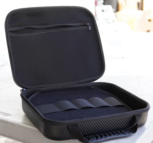 Echo1 Polypropylene Pistol Case in Black - Carbon Fibre Pattern