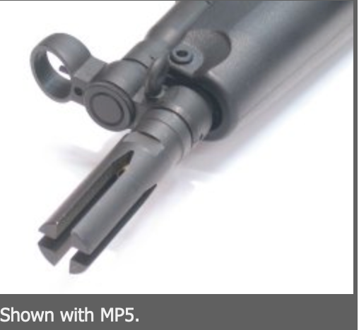 Guarder HK53 Flash hider -14 CCW