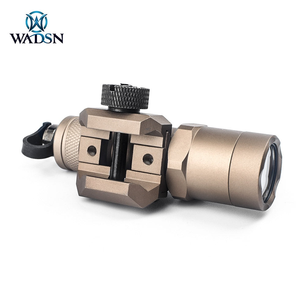 WADSN M300B Mini Scout Light w/Dual Function Tape Switch - FDE