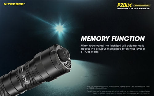 Nitecore i-Generation 21700 Tactical Flashlight - P20iX