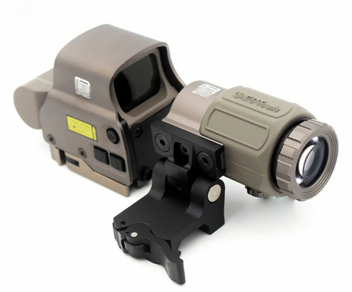 WADSN Holographic Red/Green EXPS w/G43 Magnifier