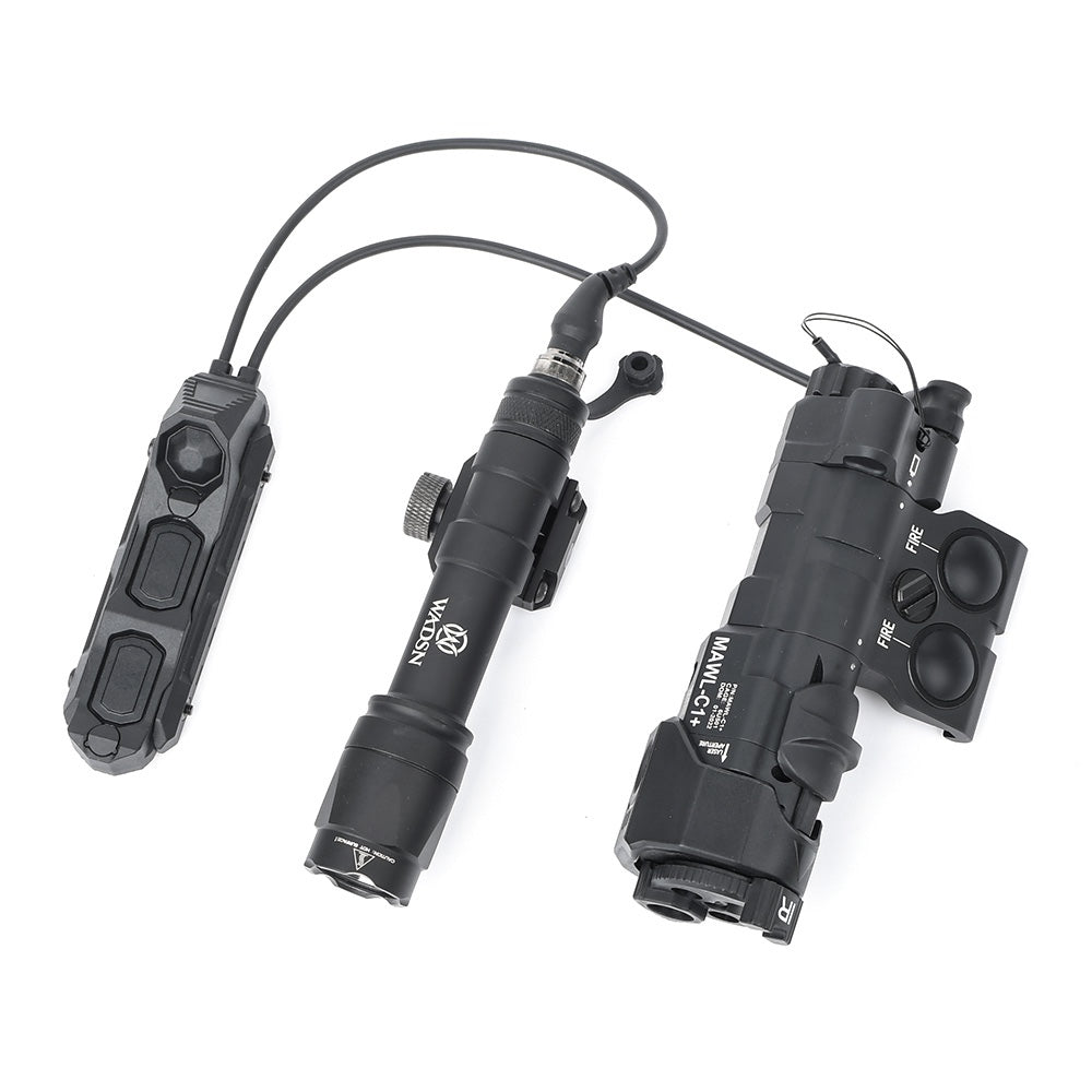 WADSN AN LL Double Port Weaponlight Switch - SF & Crane