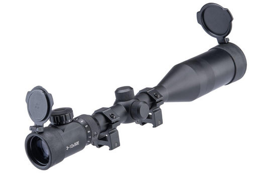 Matrix 3-12x50 Illuminated Scope w/Mounting Rings