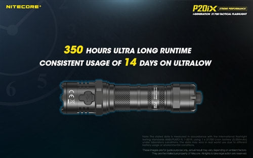 Nitecore i-Generation 21700 Tactical Flashlight - P20iX