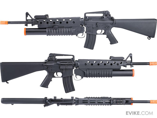 Cybergun/E&C M16A3 w/ M203 40mm Grenade Launcher - AEG