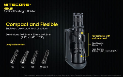 Nitecore NTH25 Light Holster