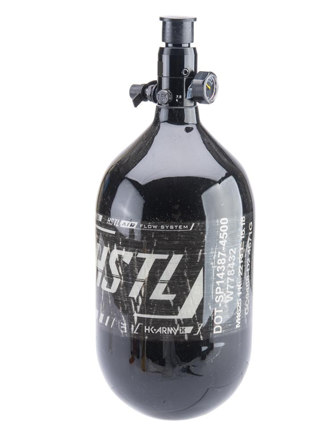 HK Army HSTL Carbon Fiber Air Tank (68ci / 4500PSI) - BLK
