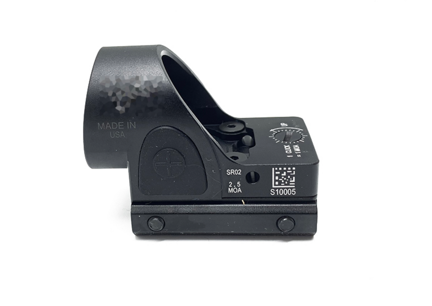 Blackcat Airsoft Adjustable LED SRO w/Glock Mount - BK