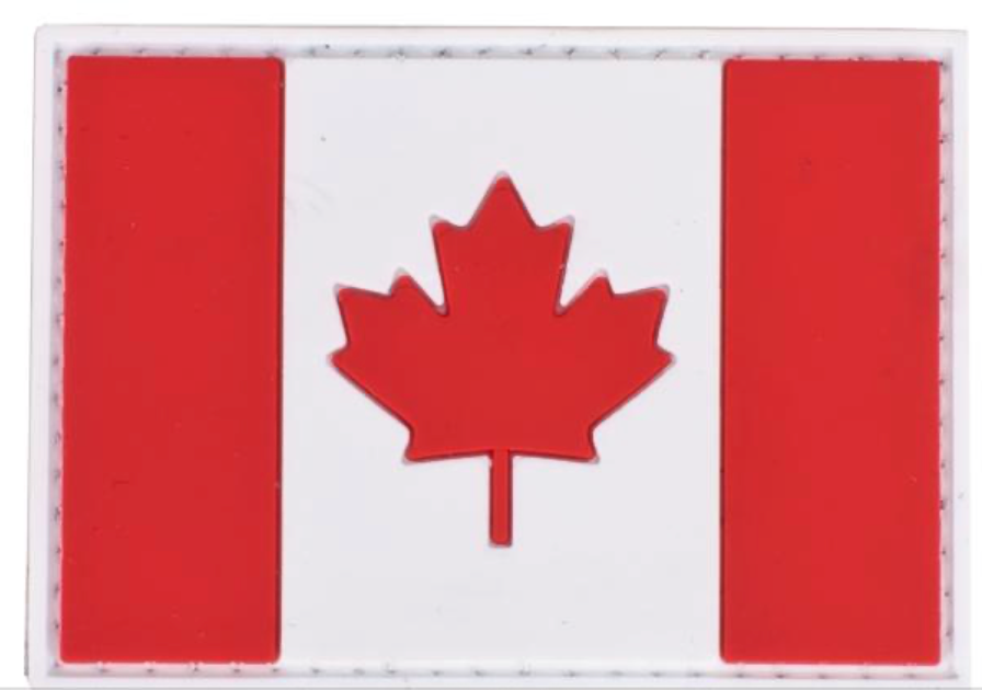 PVC Flag Patch - Canada