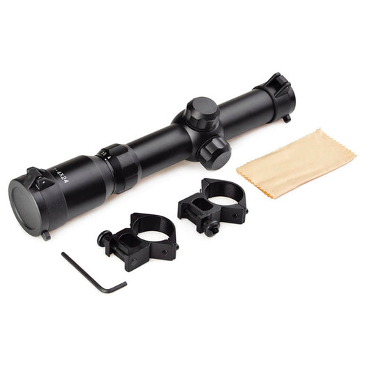 Aim-O 1-4x24 Tactical Scope - BLK