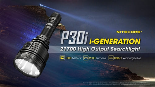 Nitecore i-Generation Flashlight - P30i