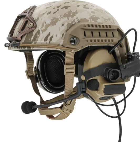TAC-SKY Tactical COMTAC II Headset Helmet ARC Track Bracket Version - CB