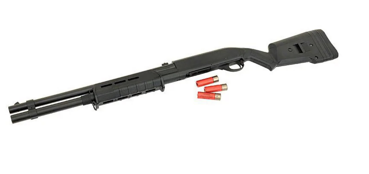 CYMA - Shotgun - M870 MP Style Tri-shot Full Metal - BK