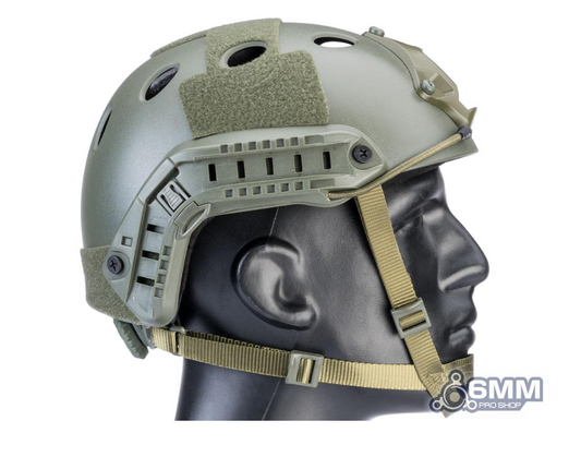 6mmProShop PJ Type Bump Helmet - XL Size - Green