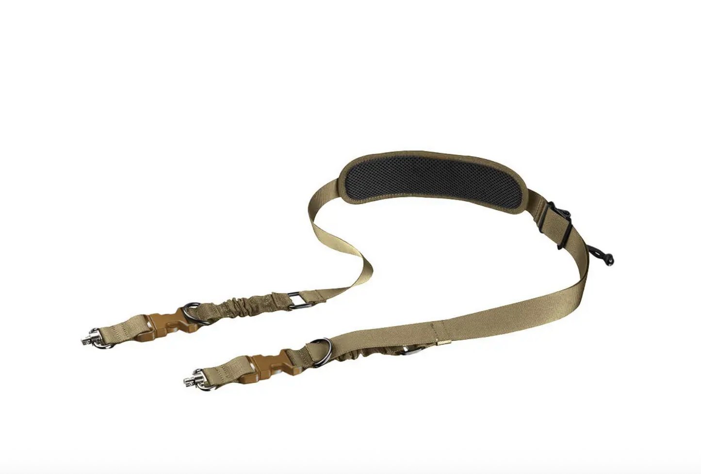 Cytac Quick Adjust Two Point Sling w/QD Sling Swivels - BLK