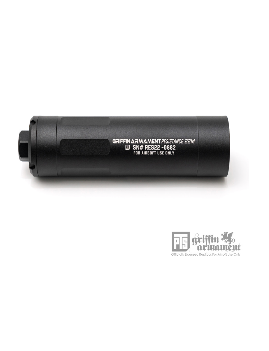 PTS Griffin Armament Resistance 22 Mock Suppressor - Direct Thread