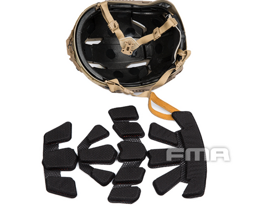 FMA Caiman Bump Helmet (New Liner Gear Adj.) - M/L - BK