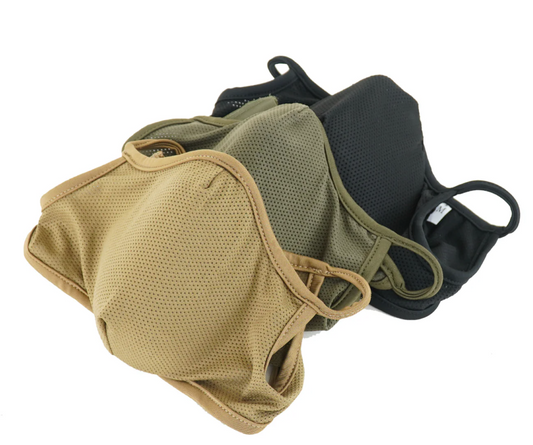 Bravo Shooting Mask - Med - Black Colour