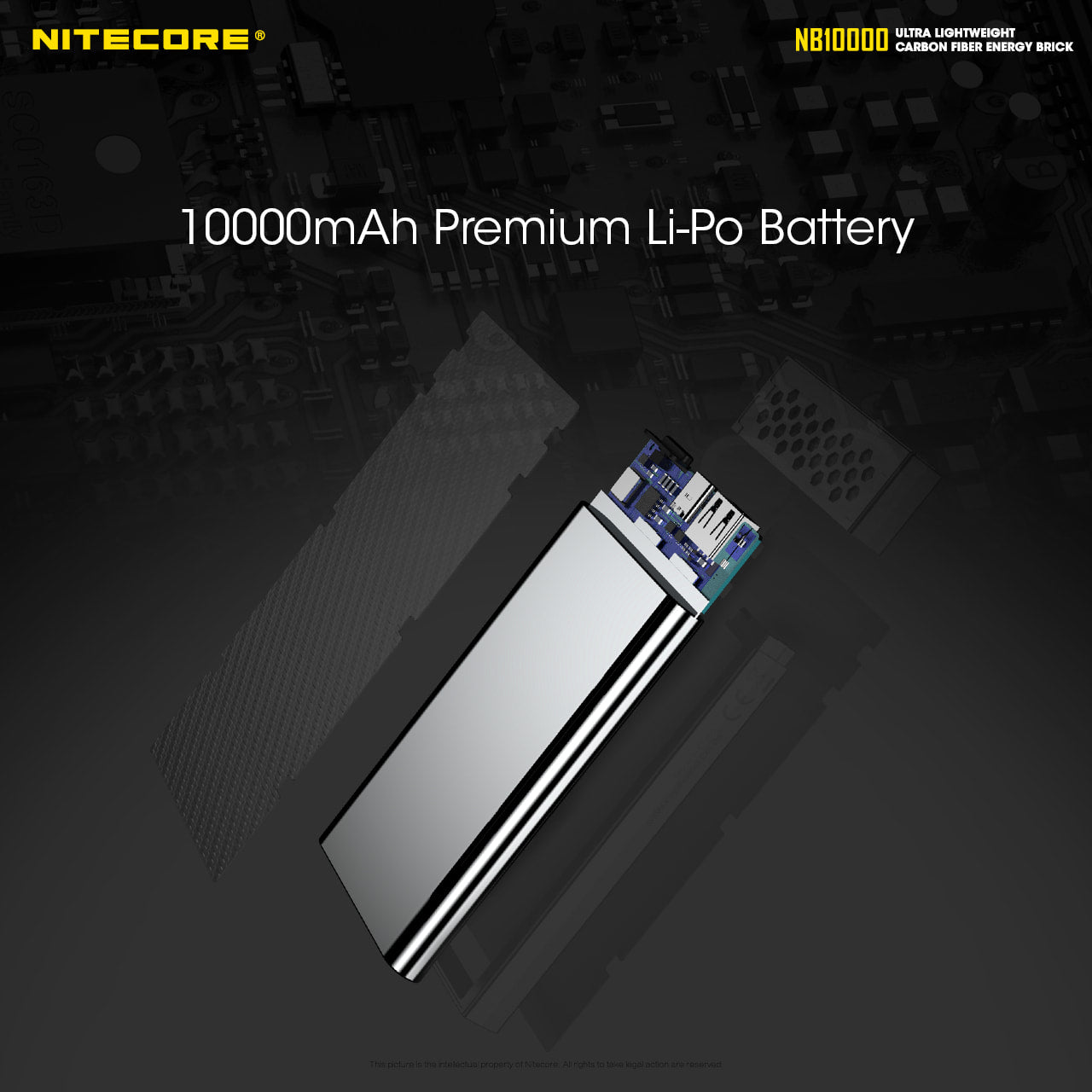 Nitecore Ultra Lightweight Energy Brick - NB10000