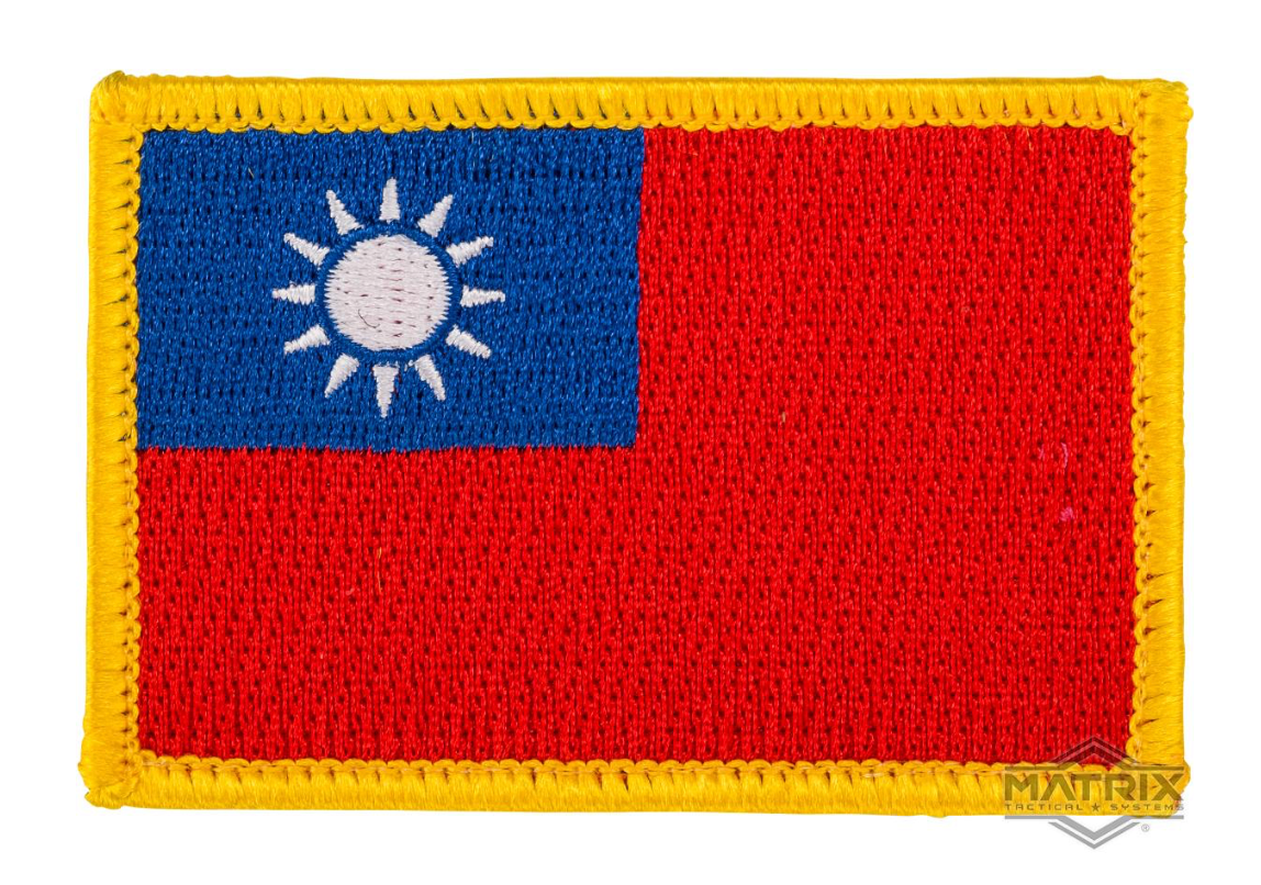 Embroidery Flag Patch - Taiwan