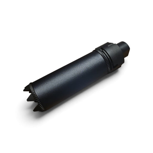 5KU SOCOM 556 Metal QD Mock Suppressor w/ Flash Hider ( 5", Crown) - BLK