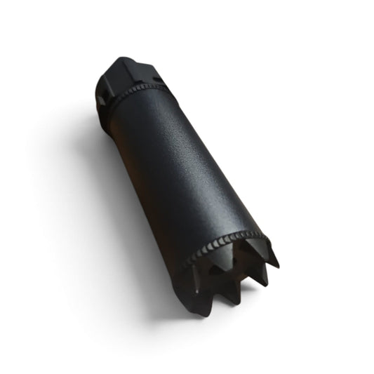 5KU SOCOM 556 Metal QD Mock Suppressor w/ Flash Hider ( 5", Crown) - BLK