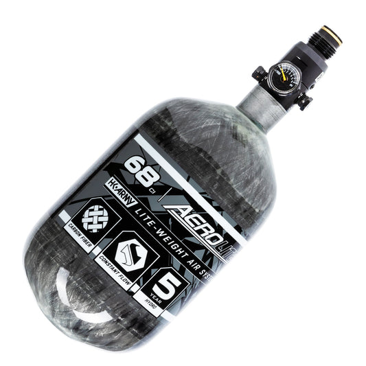HK Army Aerolite Carbon Fibre Tank - 68ci / 4500psi - Clear